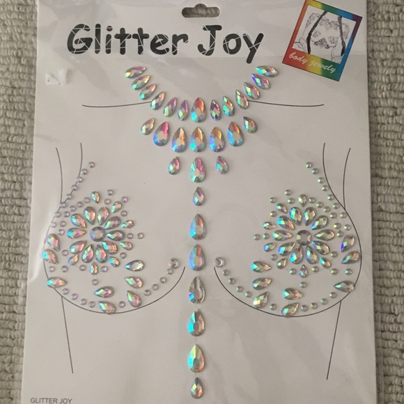 Jewelry - Coachella Festival Body Jewelry in Silver